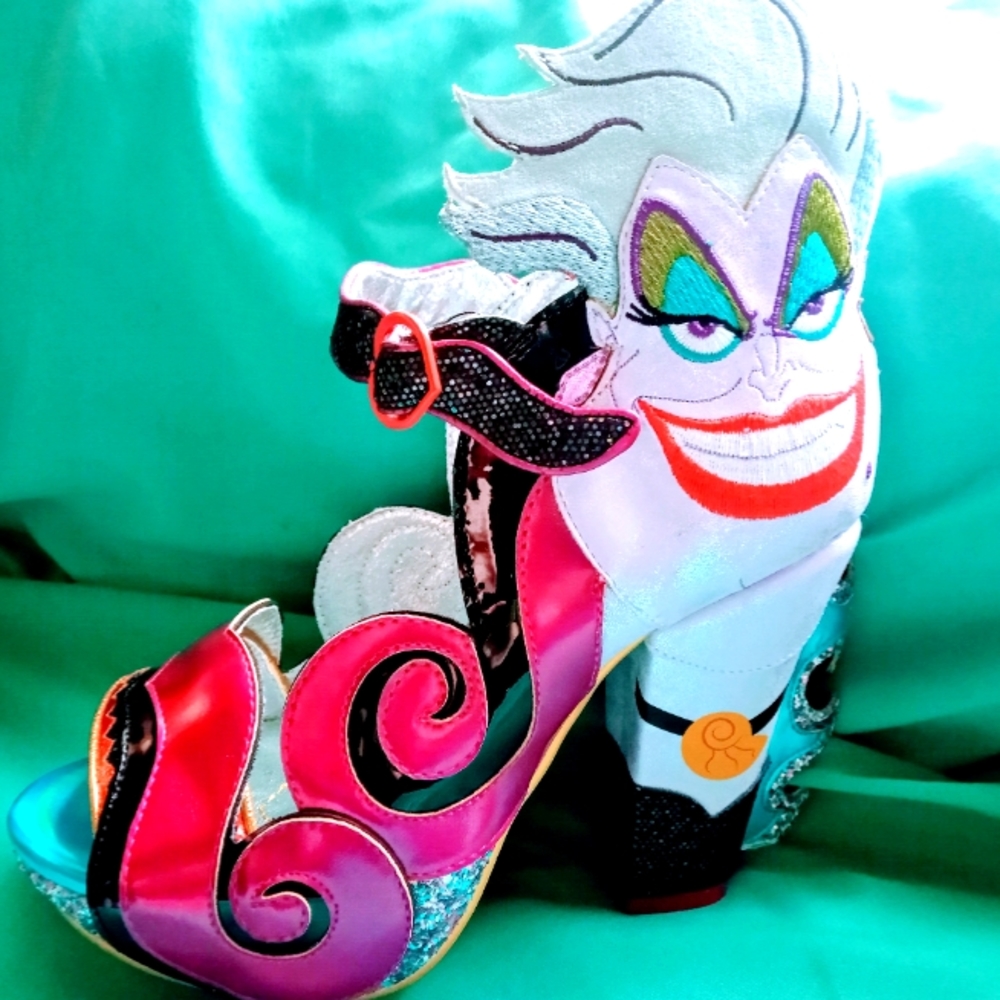 NEW Irregular Choice Little Mermaid Ursula Heels